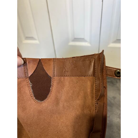 Sam Edelman Penny Tall boots athletic fit equestrian leather brown riding 10m - Picture 8 of 14